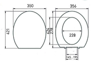 Унитаз с инсталляцией Roca Mateo 346200000+ZRU9302822 + Grohe Rapid SL 38772001 с сиденьем Микролифт и клавишей смыва Хром-16