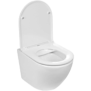 Унитаз с инсталляцией WellWant Aura WWU01121WK + Grohe Rapid SL 38811KF0 с сиденьем Микролифт и Черной матовой клавишей смыва-3