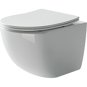 Унитаз с инсталляцией Ceramicanova Forma CN3009 + Tece Base 9400413 с сиденьем Микролифт и Белой клавишей смыва-1