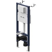 Унитаз с инсталляцией WellWant Aura WWU01121WK + AM.PM PrimeFit I012709.0138 с сиденьем Микролифт и Черной матовой клавишей смыва-7