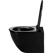 Унитаз с инсталляцией WellWant Aura WWU01122B + Charus City CR.200.21.01 с сиденьем Микролифт и клавишей смыва Хром глянцевый-8