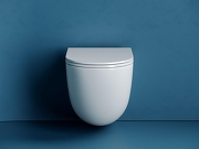 Унитаз с инсталляцией Ceramicanova Vogue CN4008T + WellWant Standart 50 WWISI111BB с сиденьем Микролифт и Черной матовой клавишей смыва-3