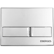 Унитаз с инсталляцией WeltWasser Merzbach 043 GL-WT 10000009939 + Berges Novum L3 040213 с сиденьем Микролифт и клавишей смыва Хром-8