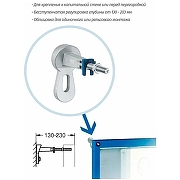 Унитаз с инсталляцией Ceramicanova Play CN3001 + Grohe Rapid SL 38811KF0 с сиденьем Микролифт и Черной матовой клавишей смыва-9