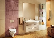 Унитаз с инсталляцией Rosa Элеганс Люкс Вн УнБ32 4620008195438 + Grohe Rapid SL 38811KF0 с сиденьем Микролифт и Черной матовой клавишей смыва-13