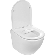 Унитаз с инсталляцией WeltWasser Merzbach 043 GL-WT 10000009939 + Tece Now 9400414 с сиденьем Микролифт и Черной матовой клавишей смыва-3