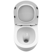 Унитаз с инсталляцией BelBagno Uno-Tor BB5177CH-TOR/SC + Tece Now 9400414 с сиденьем Микролифт и Черной матовой клавишей смыва-7
