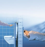 Унитаз с инсталляцией Ceramicanova Union CN4009T + Grohe Rapid SL 38811KF0 с сиденьем Микролифт и Черной матовой клавишей смыва-20