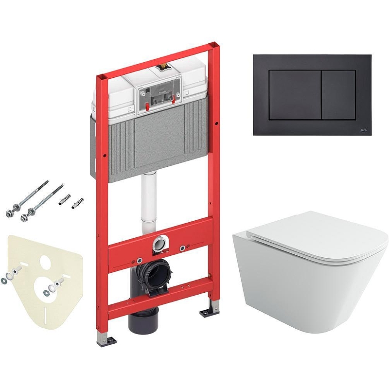 Унитаз с инсталляцией Ceramicanova Union CN4009T + Tece Now 9400414 