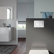 Унитаз с инсталляцией Ceramicanova Union CN4009T + Tece Base 9400413 с сиденьем Микролифт и Белой клавишей смыва-16