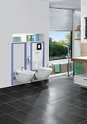 Унитаз с инсталляцией Avimano Tradition 1000090 + Grohe Rapid SL 38775001 с сиденьем Микролифт и клавишей смыва Хром-24