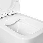 Унитаз с инсталляцией Aquatek Либра New AQ1148N-00 + Berges Atom 410 040332 с сиденьем Микролифт и Черной матовой клавишей смыва-6