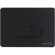 Унитаз с инсталляцией Owl 1975 Vind Cirkel-H OWLT190305 + Berges Wasserhaus Novum D5 040235 с сиденьем Микролифт и Черной матовой клавишей смыва-9