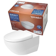 Унитаз с инсталляцией Duravit Architec 45720900A1 + Berges Novum L3 040213 с сиденьем Микролифт и клавишей смыва Хром-2
