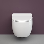 Унитаз с инсталляцией Ceramicanova Play CN3001 + Grohe Rapid SL 38772001 с сиденьем Микролифт и клавишей смыва Хром-3