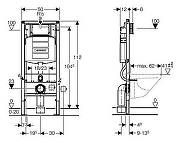 Унитаз с инсталляцией Ceramicanova Form CN3009 + Geberit Duofix Sigma UP320 111.300.00.5 с сиденьем Микролифт-13