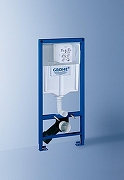 Унитаз с инсталляцией Ceramicanova Forma CN3009 + Grohe Rapid SL 38775001 с сиденьем Микролифт и клавишей смыва Хром-9