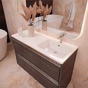 Раковина над стиральной машиной Mixline Билл 120 R 553535 цвет Белый глянцевый-3
