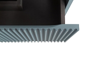 Тумба с раковиной BelBagno Uno 60 UNO-600-2C-SO-AO+Eco 60 CZR-8073-60 подвесная цвет Голубой матовый-9