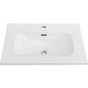 Тумба с раковиной BelBagno Uno 60 UNO-600-2C-SO-AO+Eco 60 CZR-8073-60 подвесная цвет Голубой матовый-17
