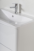 Тумба с раковиной BelBagno 80 ACQUA-800-2C-PIA-BL+80 BB800/455-LV-MR-ALR цвет Bianco Lucido-5