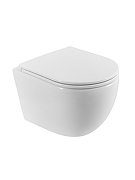 Унитаз подвесной BelBagno Элемент (Compatto) BB003CH-TOR/SC цвет Белый с сиденьем Микролифт