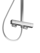 Душевая система BelBagno Структура (Kraft) KRAFT-DOCM-T-IN с термостатом цвет Сатин-5