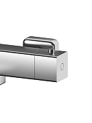 Душевая система BelBagno Структура (Kraft) KRAFT-VSCM-T-IN с термостатом цвет Сатин-7