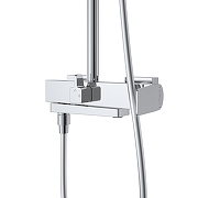 Комплект смесителей BelBagno Факел (Ardente) ARDENTE-VSCM/LVM-CRM цвет Хром-4