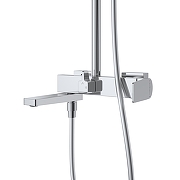 Комплект смесителей BelBagno Факел (Ardente) ARDENTE-VSCM/LVM-CRM цвет Хром-8