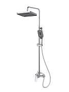 Комплект смесителей BelBagno Техно (Due) DUE-DOCM/LVM-CRM цвет Хром-3