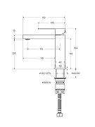 Смеситель для раковины BelBagno Структура (Kraft) KRAFT-LVM-IN-W0 цвет Сатин-6