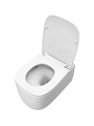 Унитаз подвесной Cezares Комфорт (Comfort) CZR-380-TH-TOR/SC цвет Белый с сиденьем Микролифт-3