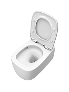 Унитаз подвесной Cezares Комфорт (Comfort) CZR-380-TH-TOR/SC цвет Белый с сиденьем Микролифт-4
