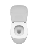 Унитаз подвесной Cezares Комфорт (Comfort) CZR-380-TH-TOR/SC цвет Белый с сиденьем Микролифт-5
