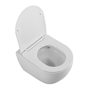 Унитаз подвесной Cezares Вектор (Stylus) CZR-6601-TH-TOR/SC цвет Белый с сиденьем Микролифт-3