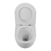 Унитаз подвесной Cezares Вектор (Stylus) CZR-6601-TH-TOR/SC цвет Белый с сиденьем Микролифт-6