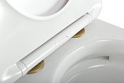 Унитаз подвесной Cezares Вектор (Stylus) CZR-6601-TH-TOR/SC цвет Белый с сиденьем Микролифт-7