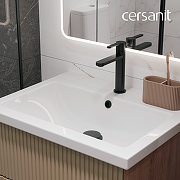 Смеситель для раковины Cersanit Oliva 68960 цвет Черный матовый-7