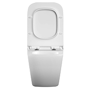 Унитаз подвесной Cersanit Crea Vortex DPL EO Slim 68916 цвет Белый с сиденьем Микролифт-2