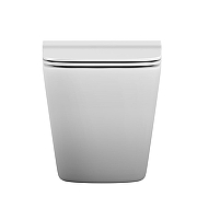 Унитаз подвесной Cersanit Crea Vortex DPL EO Slim 68916 цвет Белый с сиденьем Микролифт-1