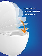 Унитаз подвесной Cersanit Crea Vortex DPL EO Slim 68916 цвет Белый с сиденьем Микролифт-16