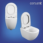Унитаз с инсталляцией Cersanit Brasko Smart DPL EO Slim + Aqua 50 Prime P 69321 цвет Белый с сиденьем Микролифт и клавишей смыва цвет Черный матовый-11