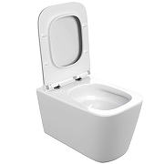 Унитаз с инсталляцией Cersanit Crea Vortex DPL EO Slim + AQUA 40 Smart M 69475 цвет Белый с сиденьем Микролифт и клавишей смыва цвет Хром глянцевый-4