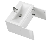 Тумба под раковину Cersanit Colour 80 64258 подвесная цвет Белый-4