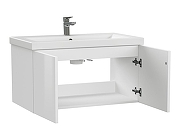 Тумба под раковину Cersanit Colour 80 64258 подвесная цвет Белый-5