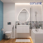 Тумба под раковину Cersanit Colour 80 64258 подвесная цвет Белый-8