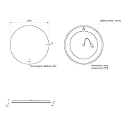 Зеркало Cersanit Eclipse Fusion 62 64809 с подсветкой с бесконтактным выключателем-13