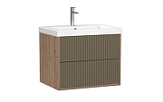 Тумба под раковину Cersanit Classic Ribble 60 69279 подвесная цвет Коричневый