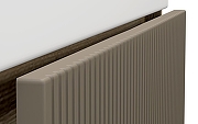 Тумба под раковину Cersanit Classic Ribble 60 69279 подвесная цвет Коричневый-1